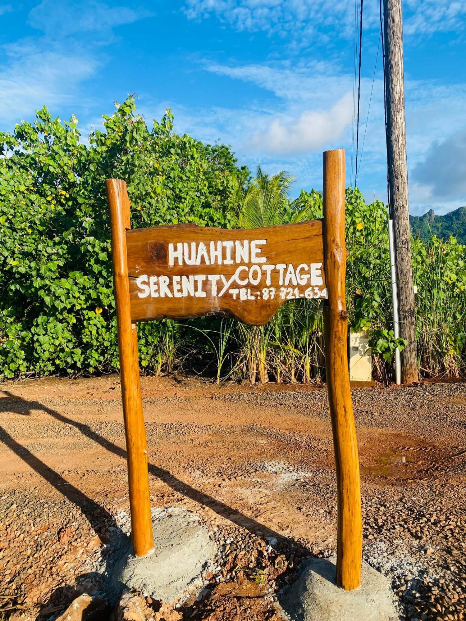 Huahine Serenity Cottage Maroe Luaran gambar